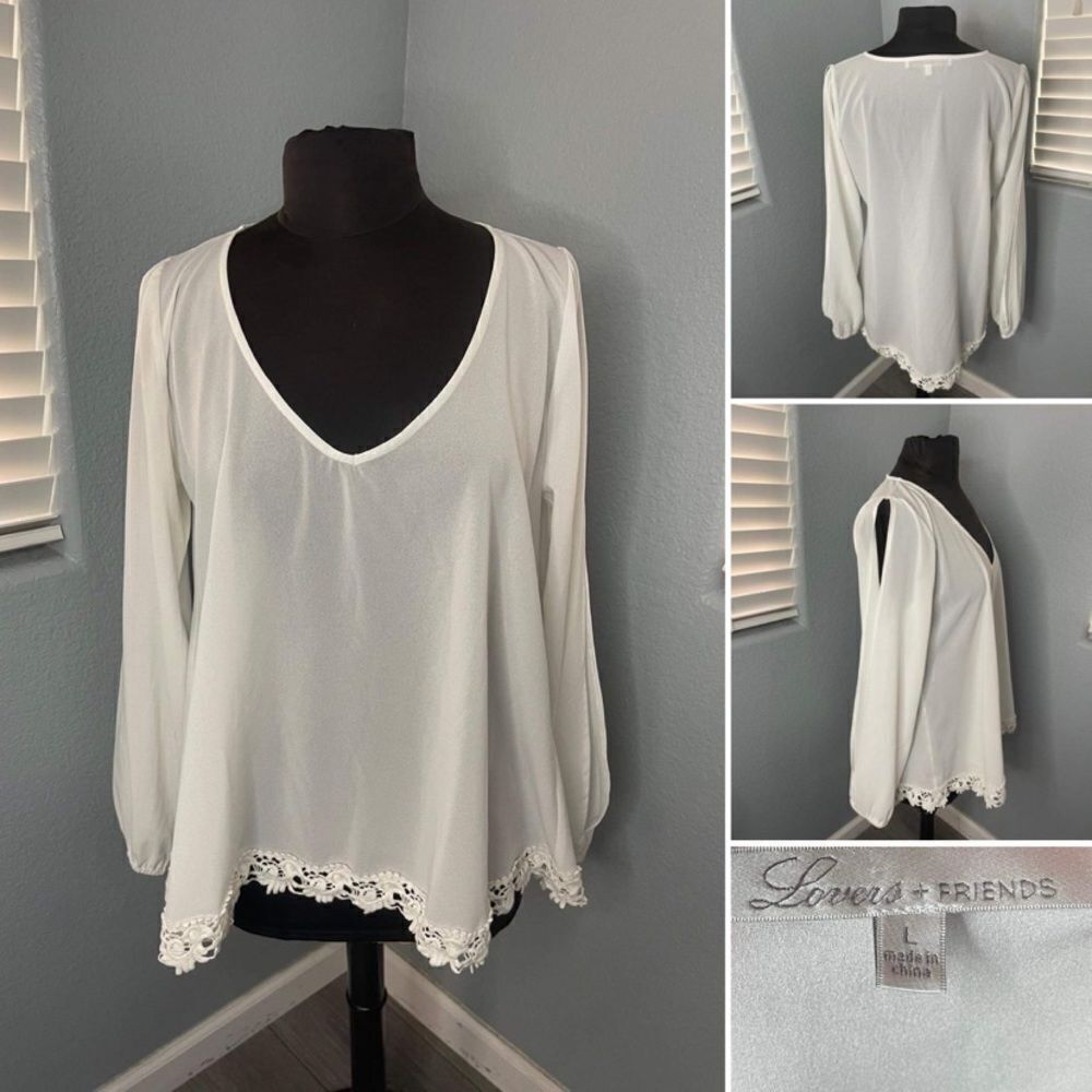 Lovers and Friends - Wide sleeves and Flowing blouse size L